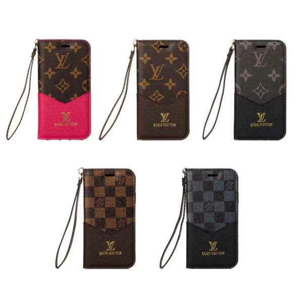 ルイ ヴィトン/LV iphone 11/11 Pro Max/Xr/Xs Maxケース ブランドiphone x/8 Plusケース 手帳型レザーアイフォン SE2 カバー ファッションオシャレストラップ付き