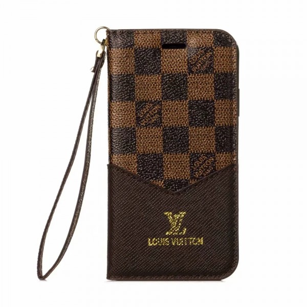 ルイ ヴィトン/LV iphone 11/11 Pro Max/Xr/Xs Maxケース ブランドiphone x/8 Plusケース 手帳型レザーアイフォン SE2 カバー ファッションオシャレストラップ付き