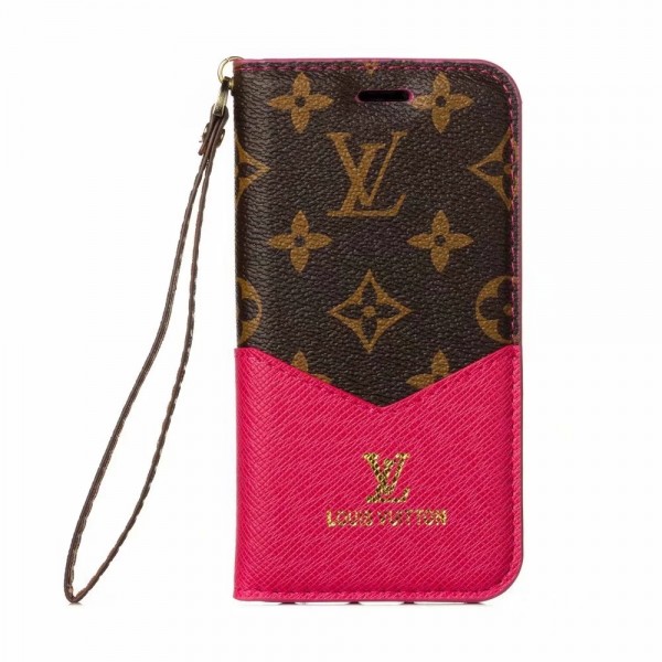 ルイ ヴィトン/LV iphone 11/11 Pro Max/Xr/Xs Maxケース ブランドiphone x/8 Plusケース 手帳型レザーアイフォン SE2 カバー ファッションオシャレストラップ付き