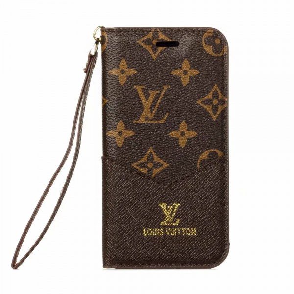 ルイ ヴィトン/LV iphone 11/11 Pro Max/Xr/Xs Maxケース ブランドiphone x/8 Plusケース 手帳型レザーアイフォン SE2 カバー ファッションオシャレストラップ付き