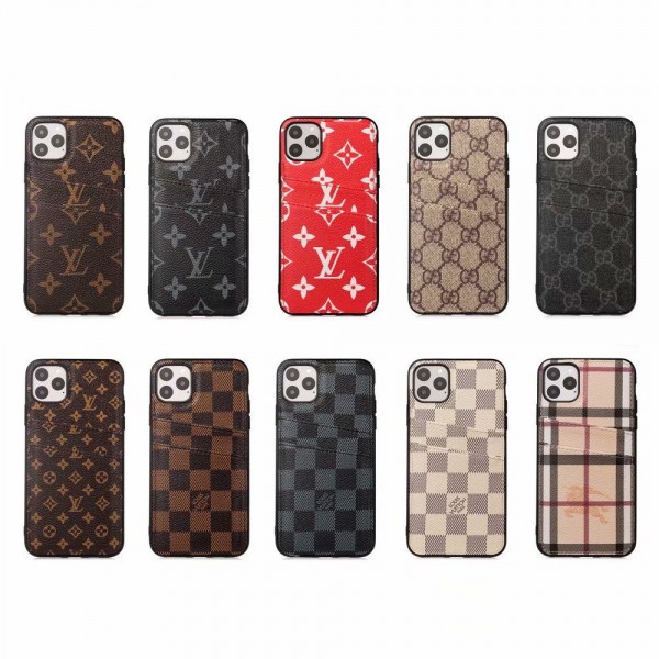 ルイ ヴィトン/LV iphone 11/11 Pro Max/SE2ケース バーバリー/Burberry アイフォン xs/x/8/7ケース グッチ Galaxy S20/S10 Plus/Note10ケース ファッションカードポケットが付き