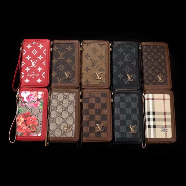 バーバリー/Burberry iPhone xr/xs max/xsケース ルイヴィトン iphone x/8/7スマホケース ブランドグッチ Iphone6/6s Plus Iphone6/6sカバー 手帳型 ストラップ付き モノグラム