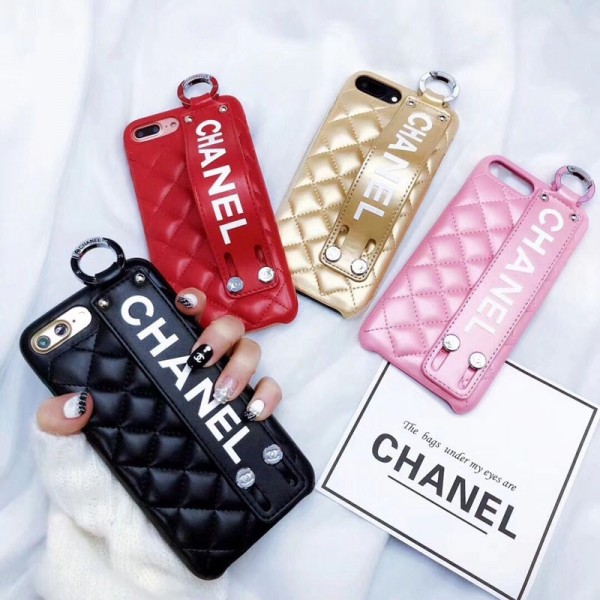 シャネル/Chanel iphone12/12mini/12pro/12pro max/11/11 Pro/11 Pro Max/Xr/Xs maxケース ブランド  オシャレ iphone x/SE2/8/7カバー レディース向け ハンドベルト付き Iphone6/6s Plus Iphone6/6sカバー 