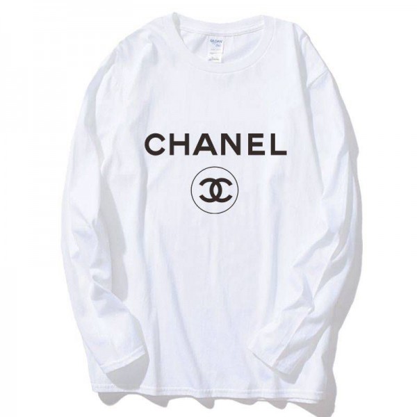  シャネル/chanel グッチ ルイヴィドン/lv 長袖 Tシャツ カジュアルルーズ コットン製上着 ファッションオシャレ男女兼用 選べる9つのスタイル