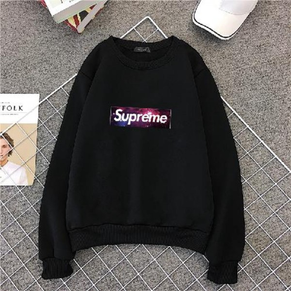  シュプリーム/supreme パーカー トレーナー服 カジュアル丸首 スウェット長袖 男女兼用 選べる4つのスタイル