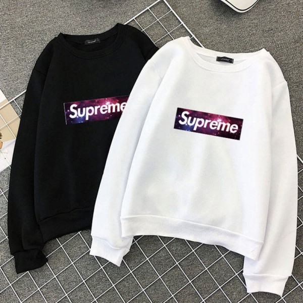  シュプリーム/supreme パーカー トレーナー服 カジュアル丸首 スウェット長袖 男女兼用 選べる4つのスタイル