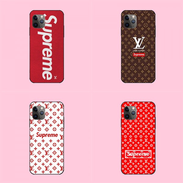 Supreme LV/ルイヴィトン コラボ iphone 14/13 mini/12 pro/12 max/12 pro max/11/11pro max/se2ケース xperia 10/1iiケース galaxy s20/s20+ 激安 ブランド Galaxy s20/note10/s10/s9 plusケース