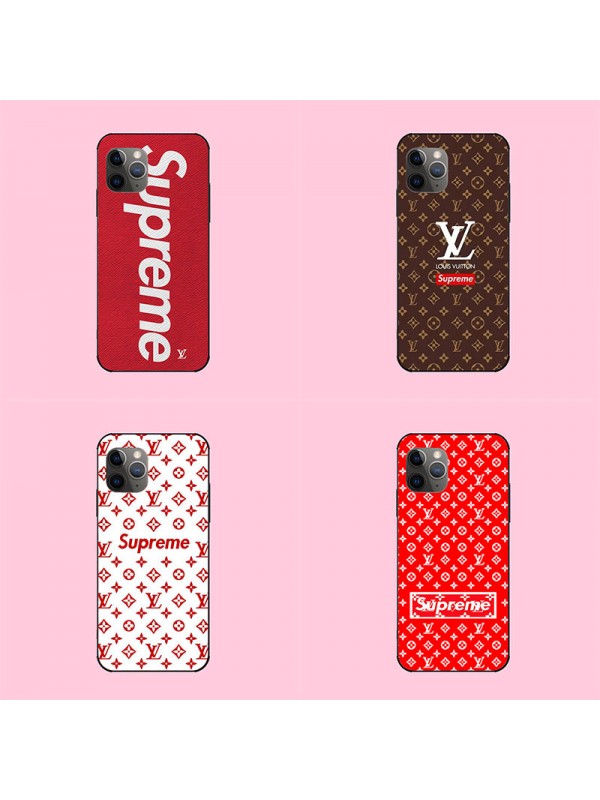 Supreme LV/ルイヴィトン コラボ iphone 14/13 mini/12 pro/12 max/12 pro max/11/11pro max/se2ケース xperia 10/1iiケース galaxy s20/s20+ 激安 ブランド Galaxy s20/note10/s10/s9 plusケース