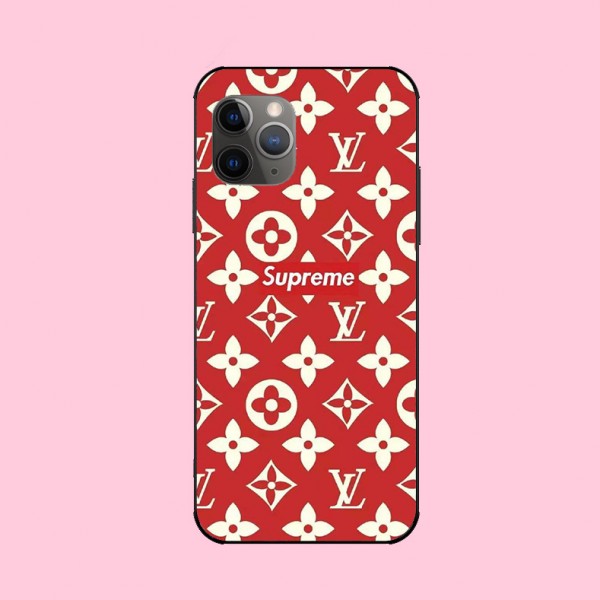 Supreme LV/ルイヴィトン コラボ iphone 14/13 mini/12 pro/12 max/12 pro max/11/11pro max/se2ケース xperia 10/1iiケース galaxy s20/s20+ 激安 ブランド Galaxy s20/note10/s10/s9 plusケース