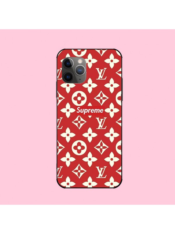 Supreme LV/ルイヴィトン コラボ iphone 14/13 mini/12 pro/12 max/12 pro max/11/11pro max/se2ケース xperia 10/1iiケース galaxy s20/s20+ 激安 ブランド Galaxy s20/note10/s10/s9 plusケース