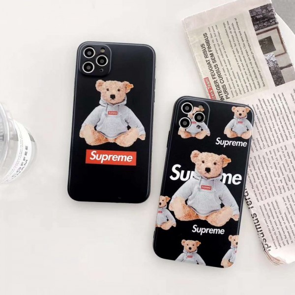 Supreme/シュプリームiphone12/12 mini/12 pro/12 pro maxケース ビジネス ストラップ付きシンプル iphone se2/x/8/7 plusケース ジャケットiphone xr/xs max/11proケースブランド