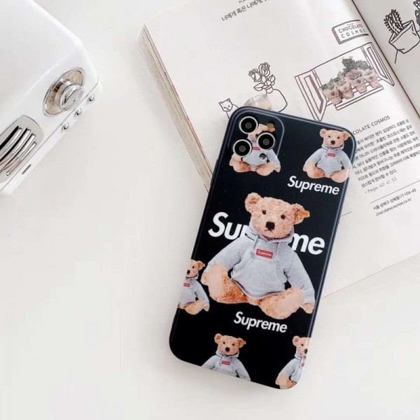 Supreme/シュプリームiphone12/12 mini/12 pro/12 pro maxケース ビジネス ストラップ付きシンプル iphone se2/x/8/7 plusケース ジャケットiphone xr/xs max/11proケースブランド