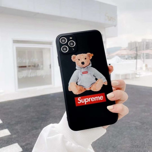 Supreme/シュプリームiphone12/12 mini/12 pro/12 pro maxケース ビジネス ストラップ付きシンプル iphone se2/x/8/7 plusケース ジャケットiphone xr/xs max/11proケースブランド