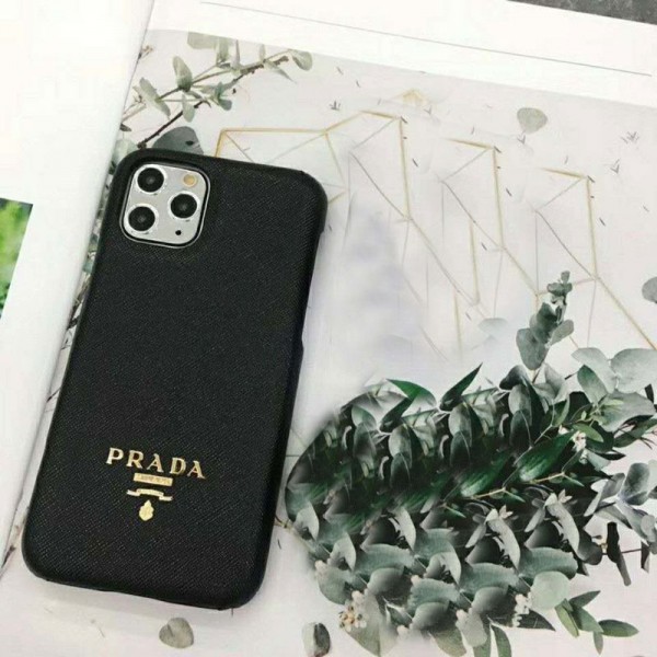 Prada/プラダ ペアお揃い アイフォン12/12mini/12pro/12 pro maxケース ファッション セレブ愛用 iphone12/12proケース 激安シンプル iphone 11/xs/x/8/7ケース ジャケット