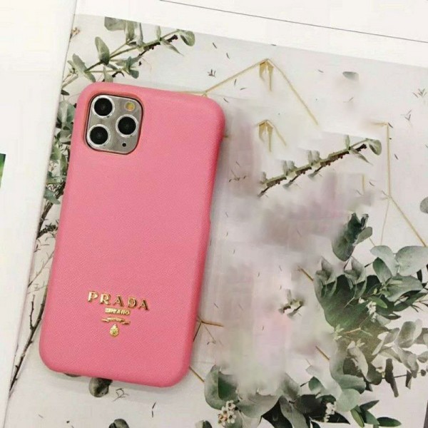 Prada/プラダ ペアお揃い アイフォン12/12mini/12pro/12 pro maxケース ファッション セレブ愛用 iphone12/12proケース 激安シンプル iphone 11/xs/x/8/7ケース ジャケット