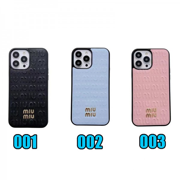 ファッション経典 miu miu iphone14/14plus/14pro/14pro maxケース 激安  iphone 13/13mini/13pro/13pro max/12/11ケースに対応