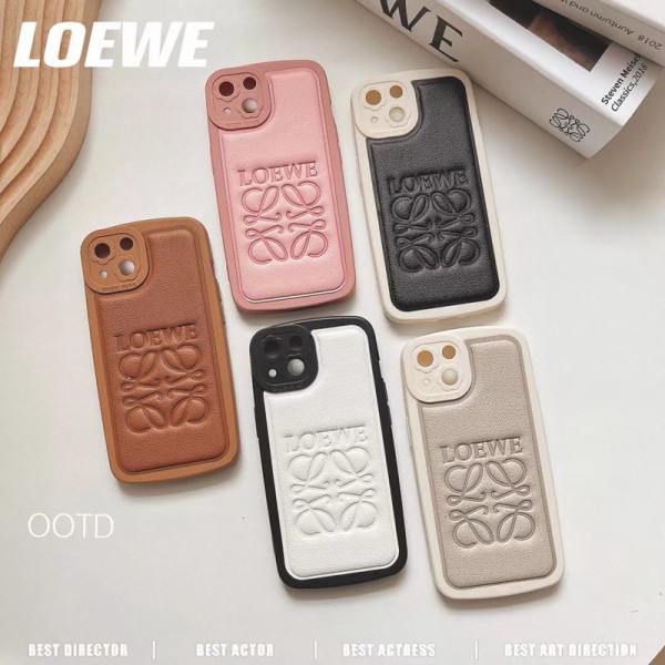 ローエー 女性向け iphone14/14plus/14pro/14pro maxケースloewe iphone 13/13mini/13pro/13pro max/12/11ケースに対応