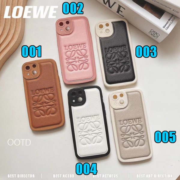 ローエー 女性向け iphone14/14plus/14pro/14pro maxケースloewe iphone 13/13mini/13pro/13pro max/12/11ケースに対応