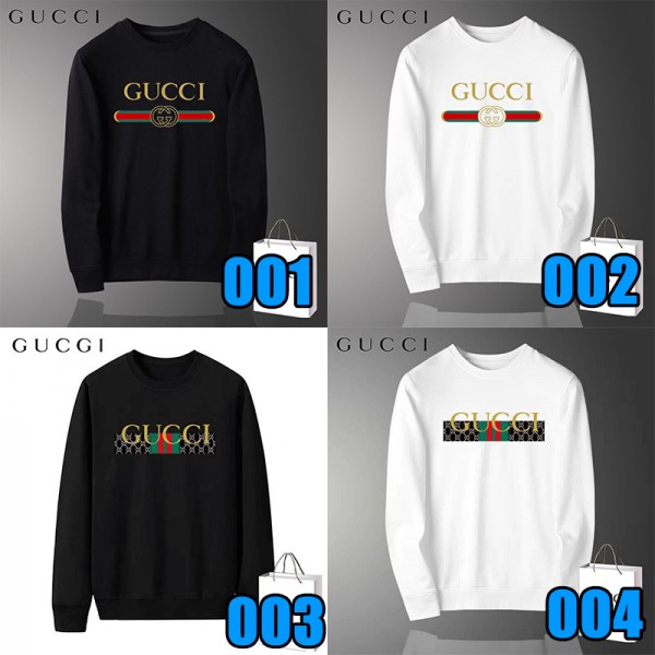 Gucci/グッチ パーカー トレーナー服 カジュアル丸首 スウェット長袖 男女兼用 選べる4つのスタイル