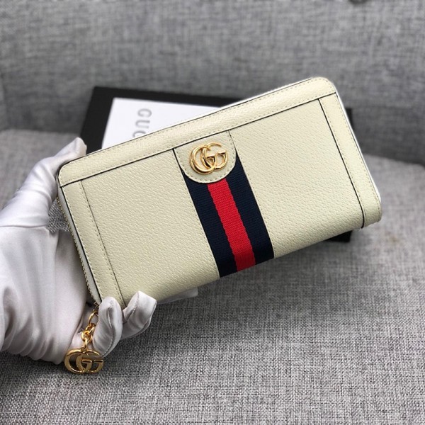 GUCCI グッチ コラボ 長財布 コピー ラウンドファスナー カード入れ 小銭入れ財布 レッド ブラック送料無料 激安