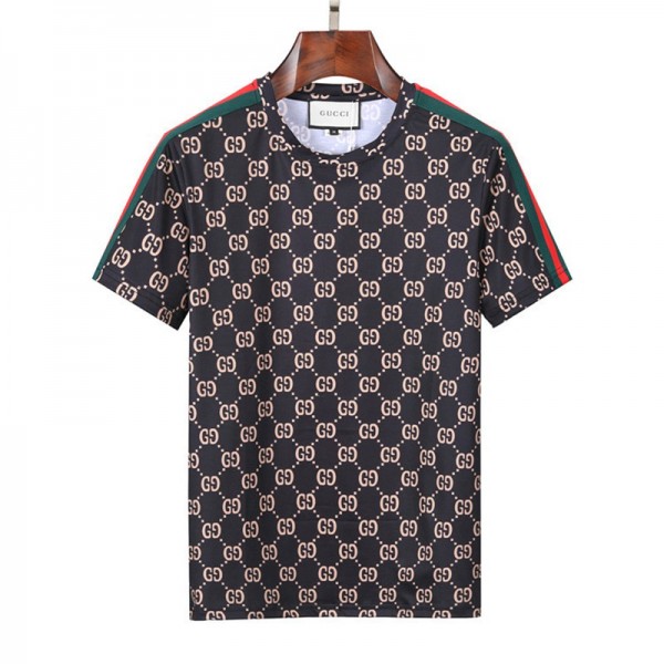 Gucciグッチ  tシャツ半袖  丸首ソフトトップス  クラシックでスタイリッシュなデザイン