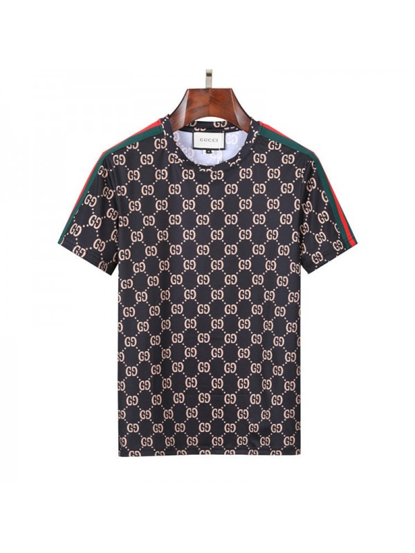 Gucciグッチ  tシャツ半袖  丸首ソフトトップス  クラシックでスタイリッシュなデザイン